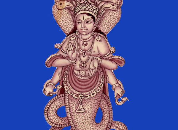 raffigurazione Patanjali